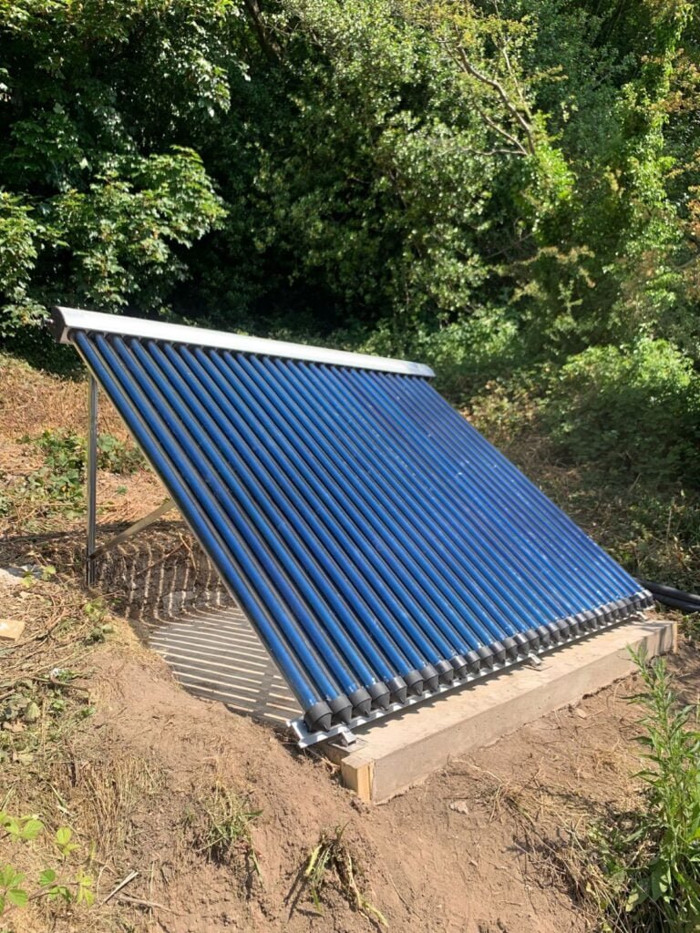 Installation of Solar Thermal Kit and Telford 300L Solar Cylinder In